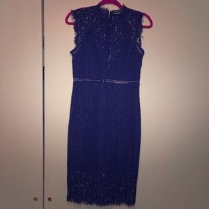 Bardot Lace Sheath Dress